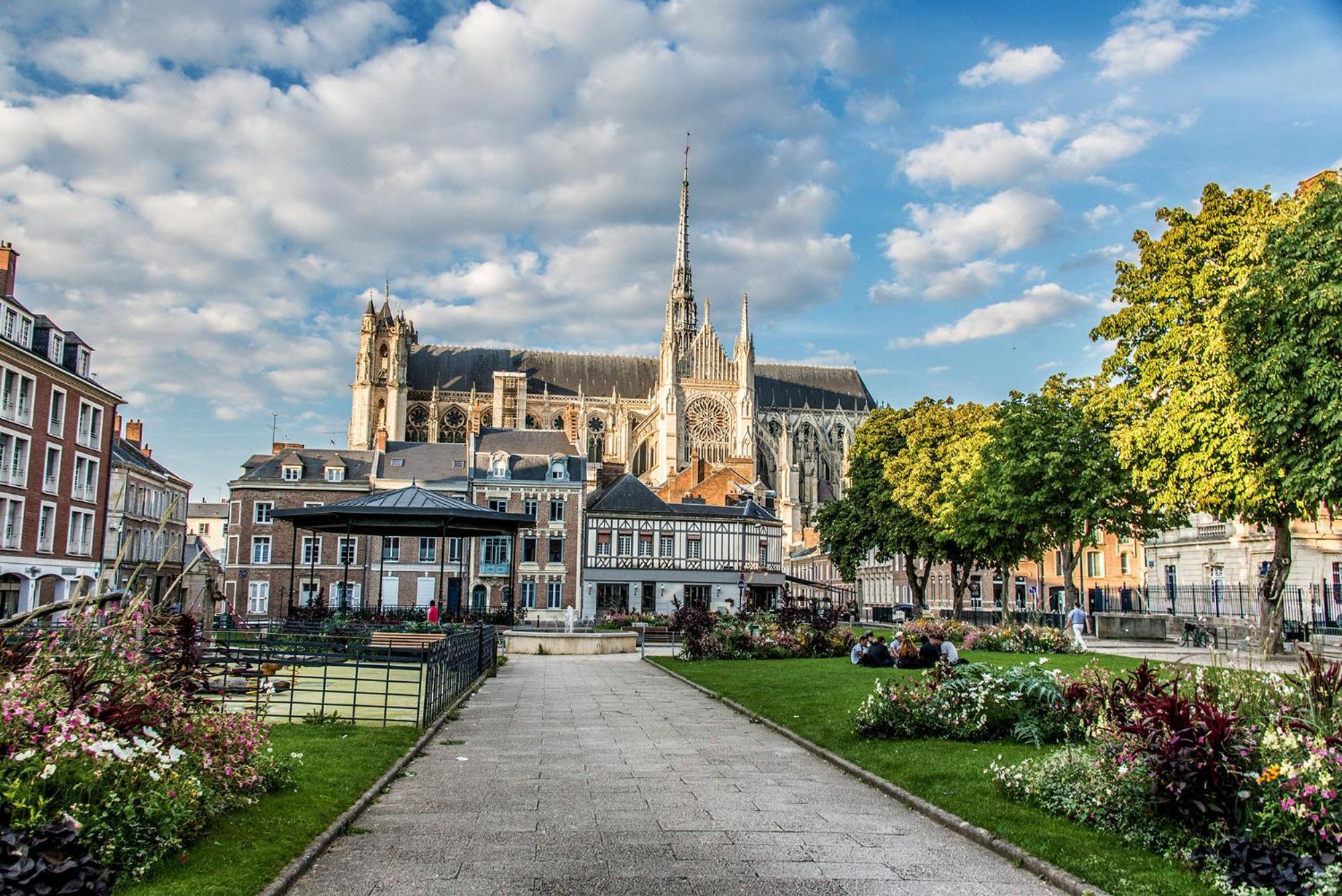 Appartamento Bienvenue Au Parc St Pierre Amiens Esterno foto